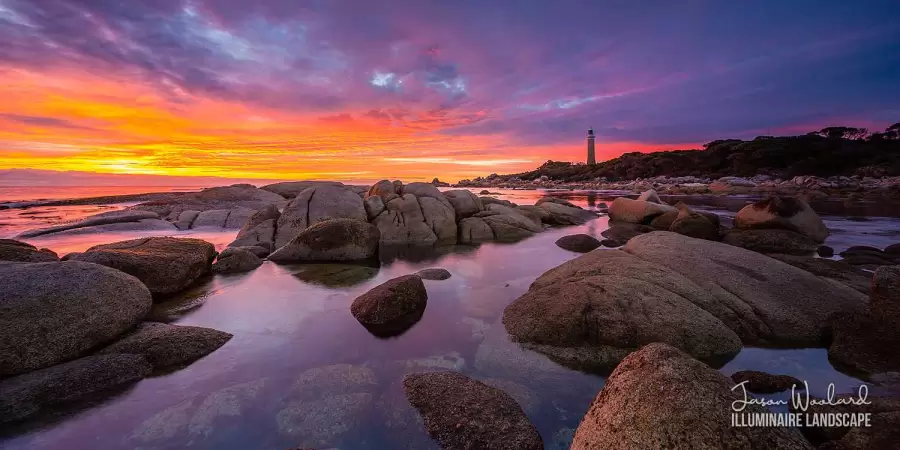 Eddystone Point lighthouse, Tasmania, Australia